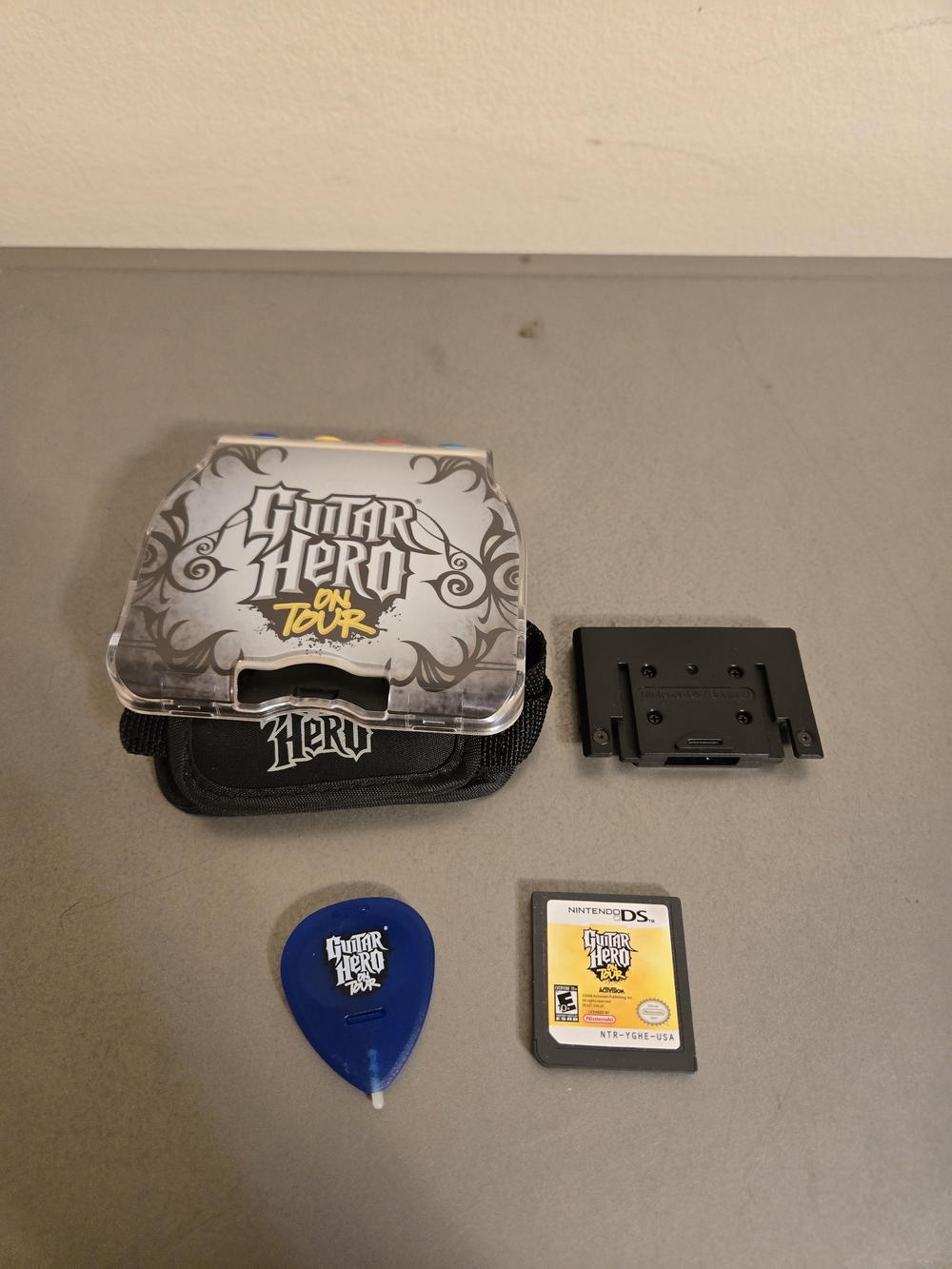 Guitar Hero On Tour Nintendo DS Game and Accessories